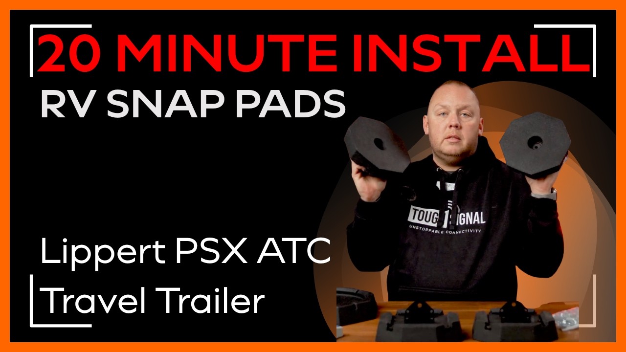 RV SnapPad Install (Lippert PSX Jacks) | Easy 20-Min Upgrade