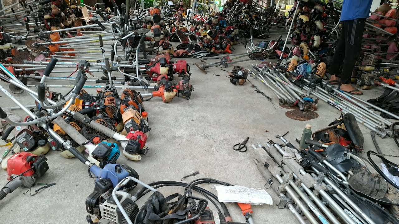 Used Japanese lawn mowers starting from 1 million VND. Contact 0844686833 (Tinh)
