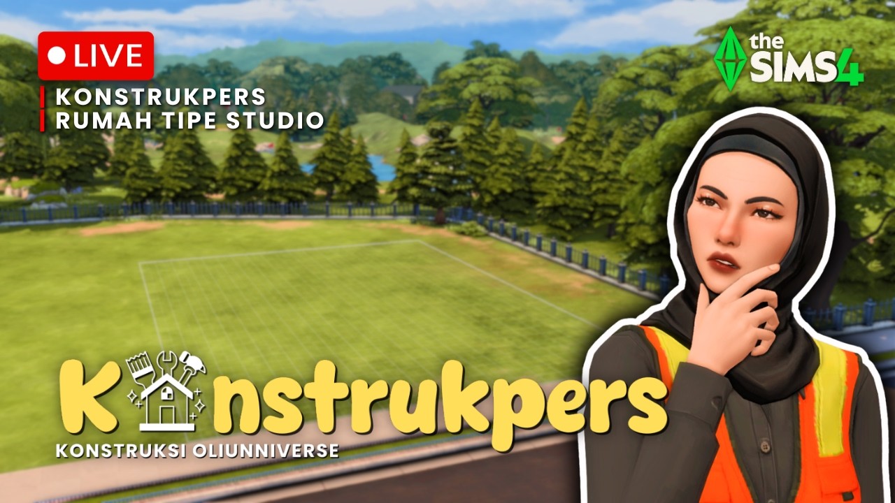 Konstrukpers : Rumah Keluarga Dua Lantai | The Sims 4 Indonesia Building
