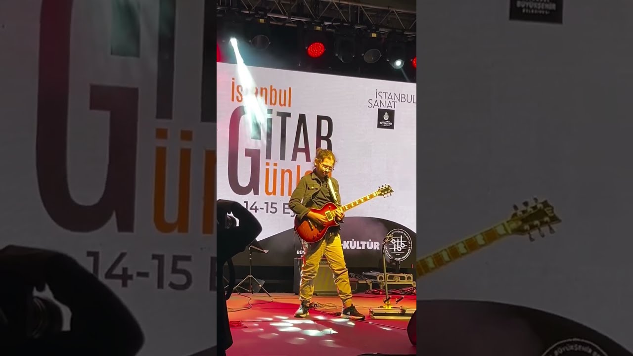 İstanbul Gitar Günleri Sahne Performansı