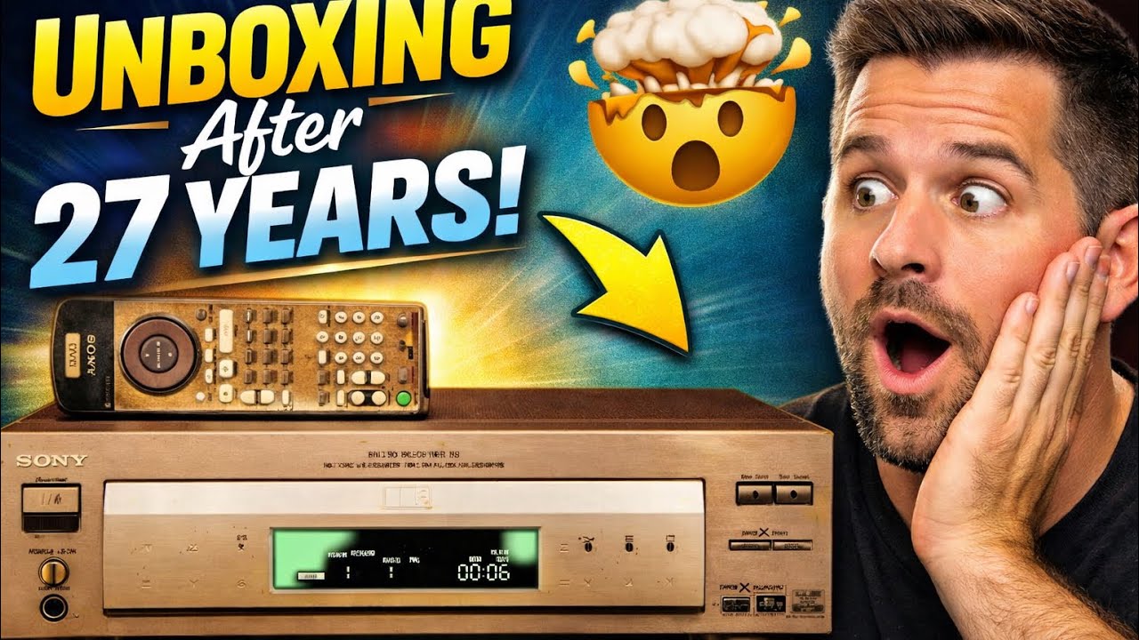 THE SONY DVP-S7700: Does It Play After 27 Years In Storage