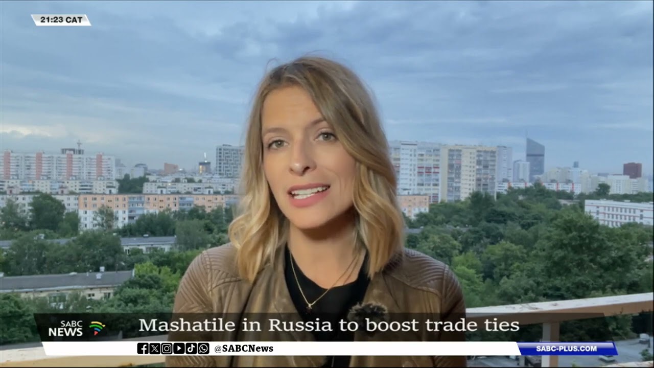 Deputy President Mashatile in Russia to boost trade ties