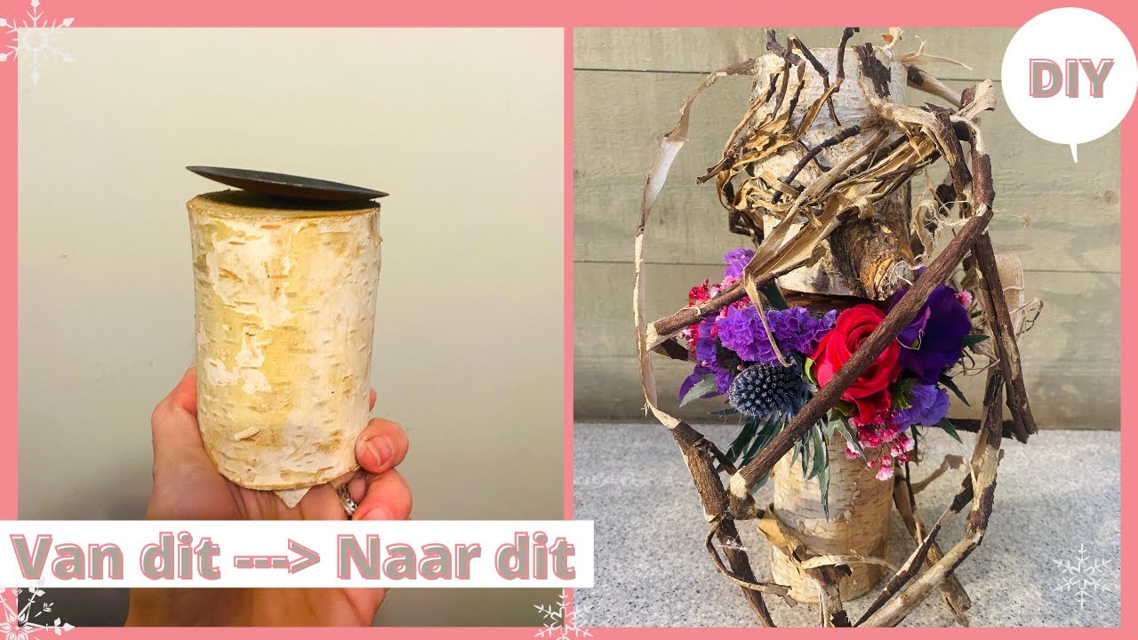 Hoe maak je dit NATUURLIJKE BLOEMSTUKJE | Cursus Bloemschikken #131 | Carlein Tukkers | DIY