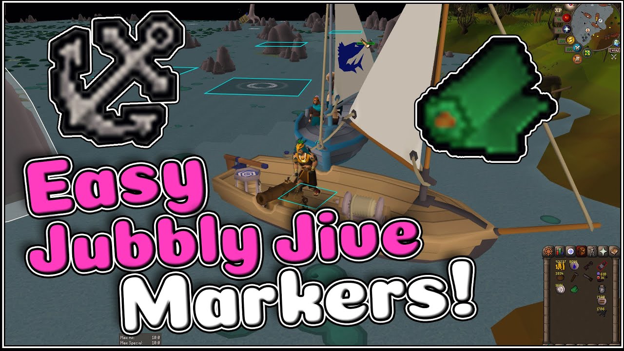 Маркеры для плиток Easy Jubbly Jive Marlin - OSRS