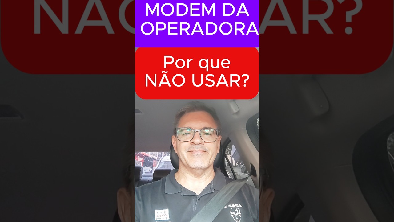 NÃO USE O #MODEM DA #VIVO OU DA #CLARO EM SUA EMPRESA!