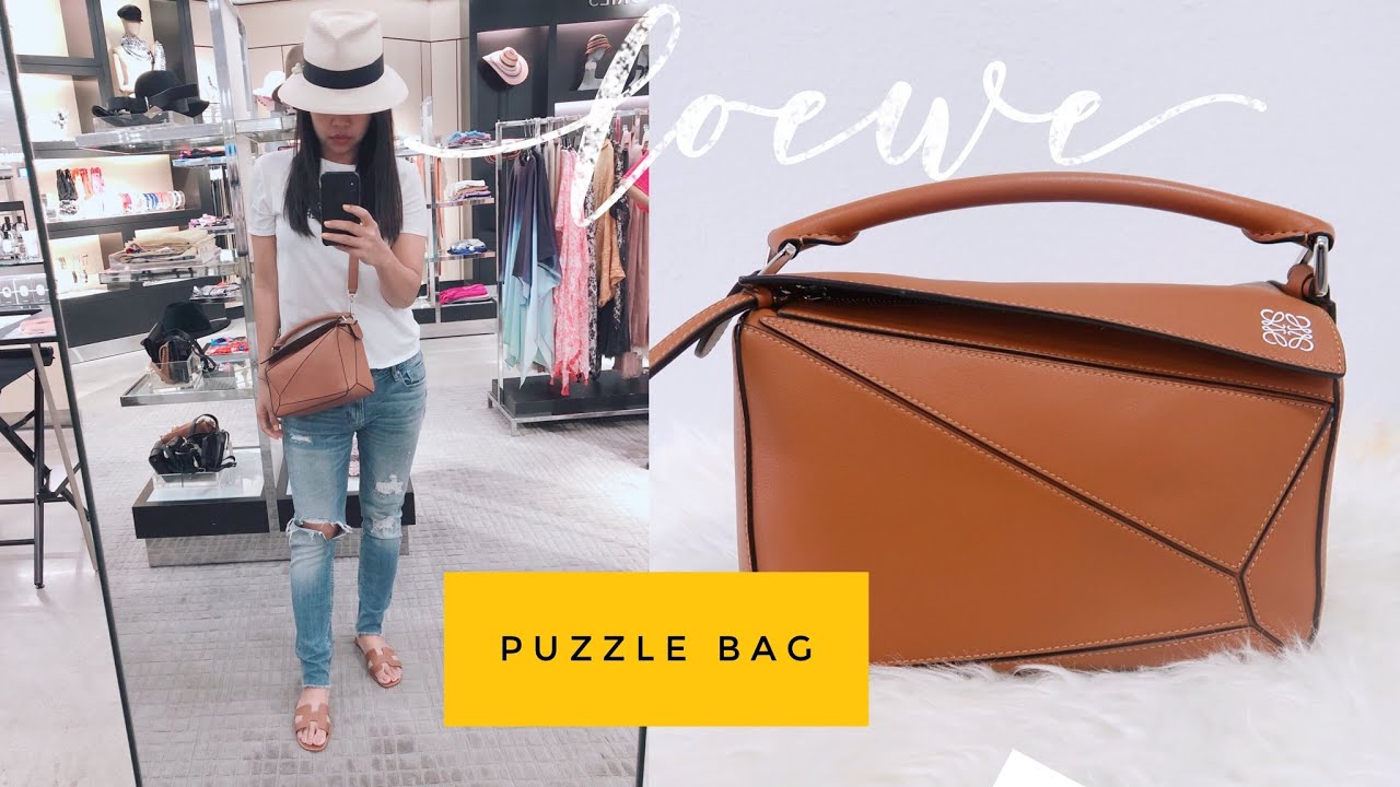 รีวิวฉบับเต็ม Loewe Puzzle Bag | What fits l Pammie e