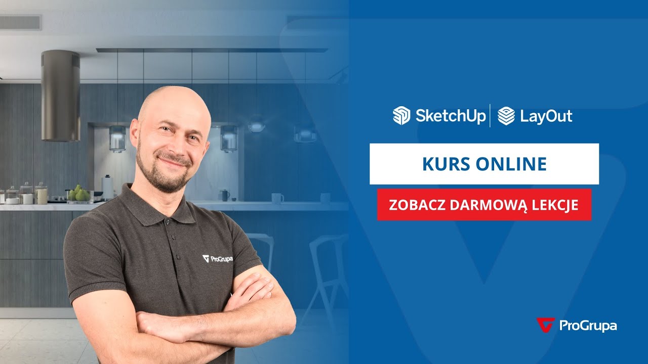 Darmowa lekcja: Kurs Online projektowanie mebli w SketchUp