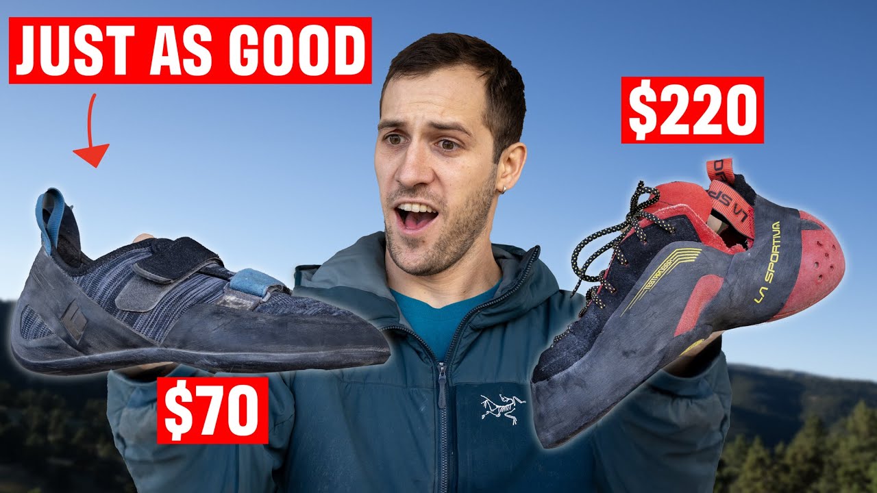 Cheapest Vs. Most Expensive Rock Climbing Shoes