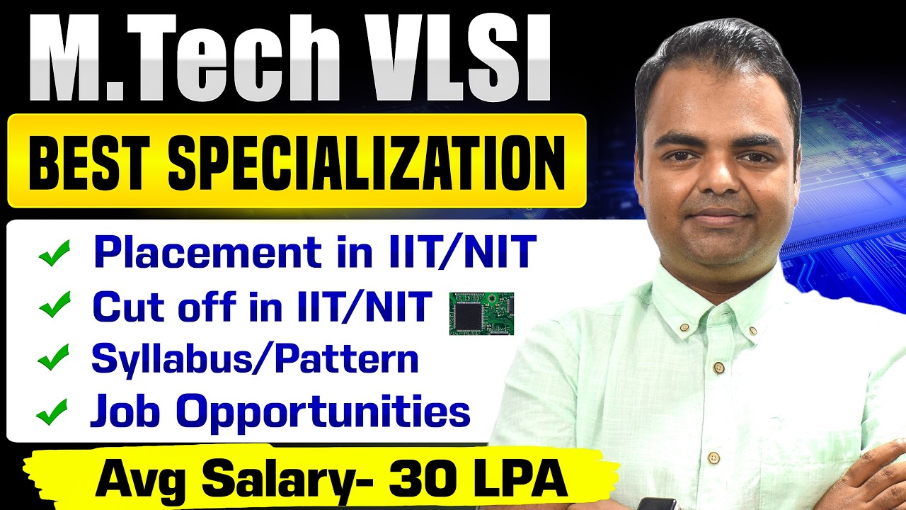 MTech VLSI Placement in IIT NIT MTech VLSI Subjects, MTech VLSI Cut off IIT NIT Job Opportunities
