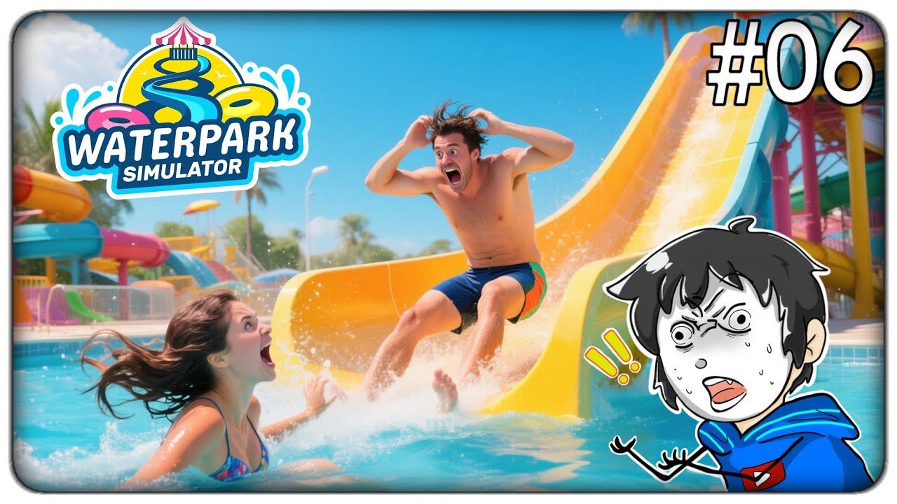 ALLARGHIAMO ULTERIORMENTE IL PARCO E COMPRIAMO DEGLI SCIVOLI ALTISSIMI | Waterpark Simulator - ep.06