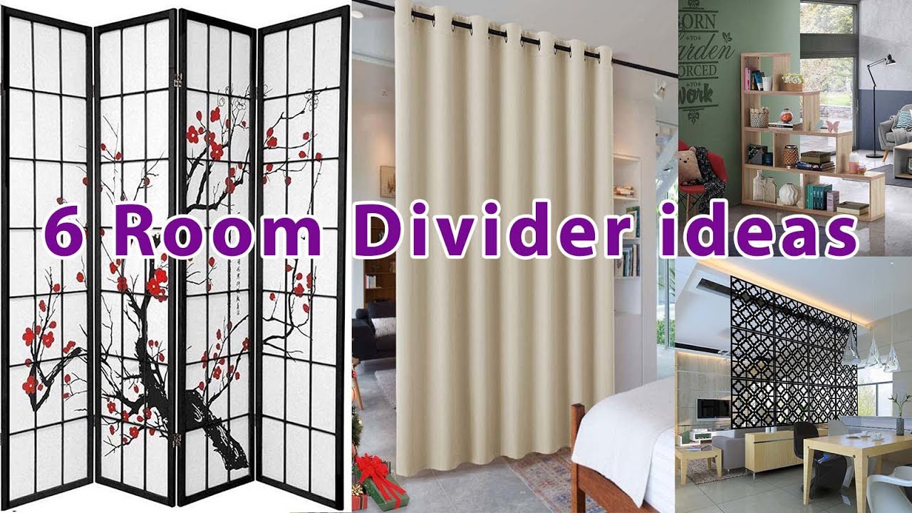 6 Room Divider Ideas|Room divider curtain|Divider design|Amazon Room Dividers