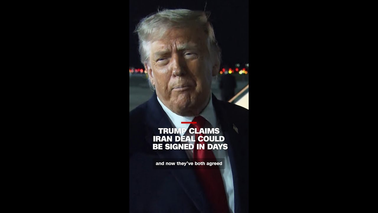 Trump claims Iran deal could be signed in days