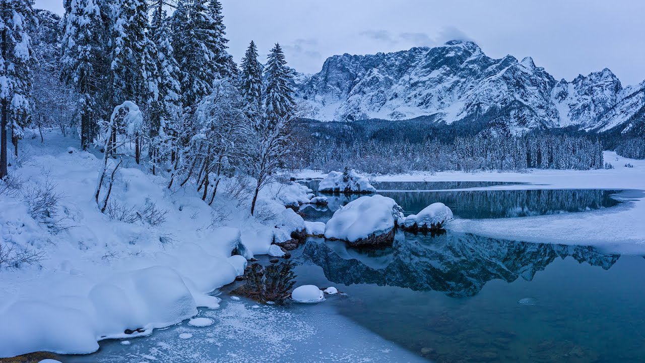 INVERNO INCANTATO AI LAGHI DI FUSINE