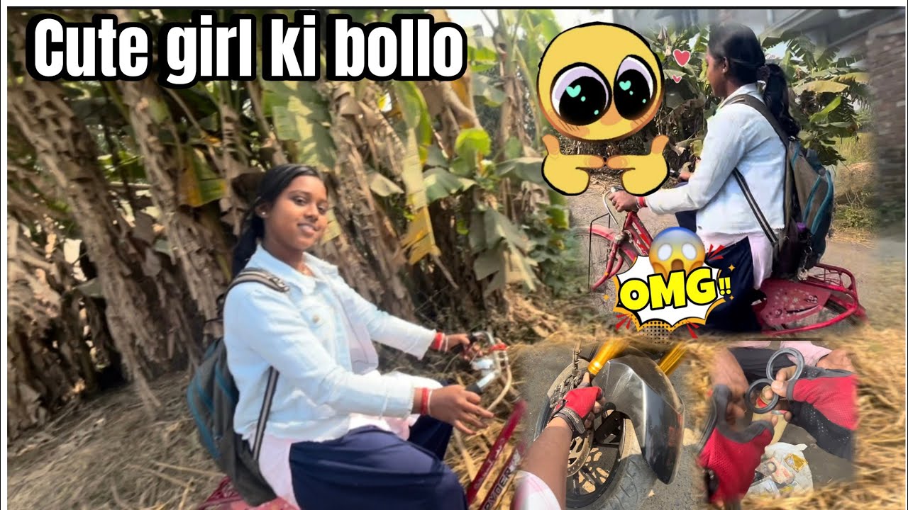 Cute girl reaction 👀 OMG ki  hoya galo MT15🏍️💥