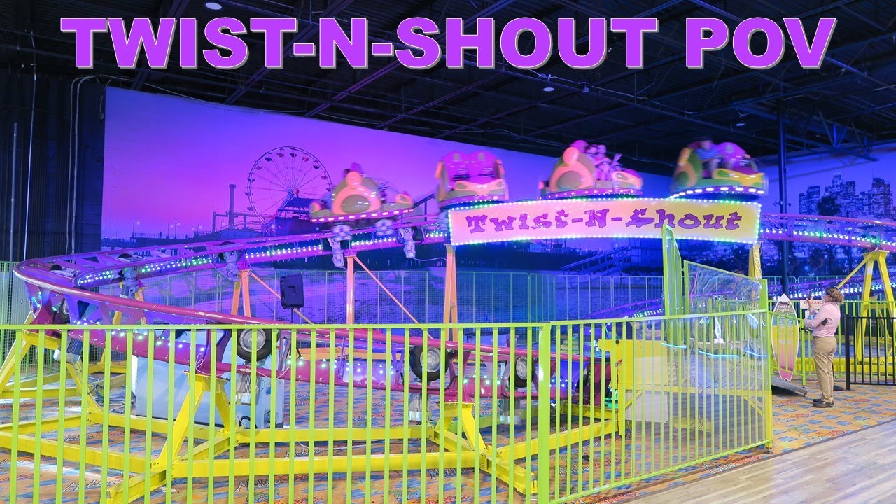 Twist-N-Shout POV, Malibu Jack's Louisville SBF Visa Spinning Roller Coaster | Non-Copyright