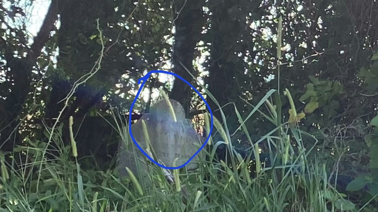 Ancient Graveyard Reveals Haunting Rainbow and Ghostly Presence