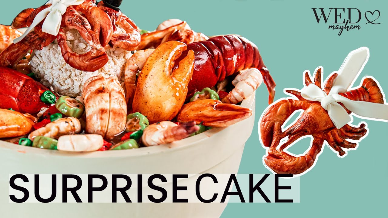 Gumbo Groom's Cake | Wedding Day Surprise with Marry Me Lobsters