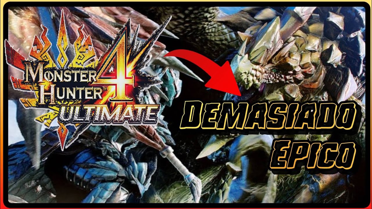 Una muestra de la vida en :Monster Hunter 4 Ultimate 🦖