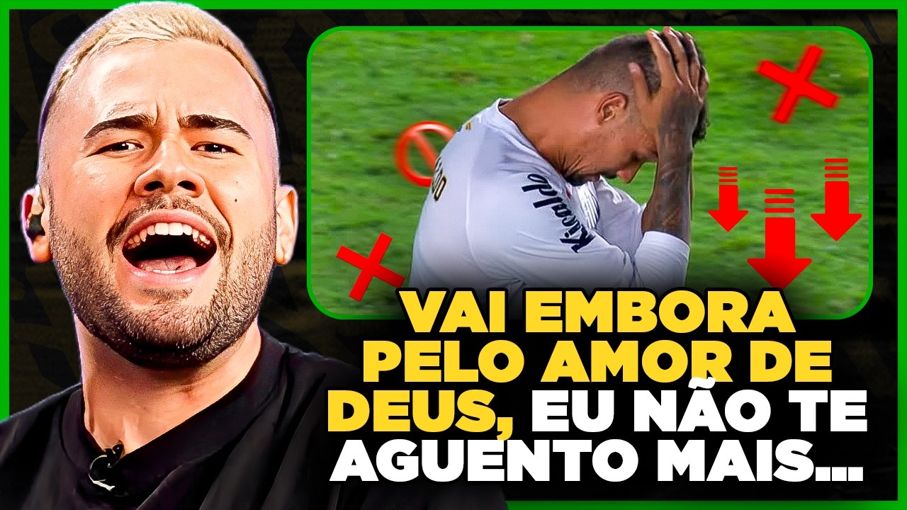 CORPINHO PERDE A LINHA e DETONA o SANTOS!