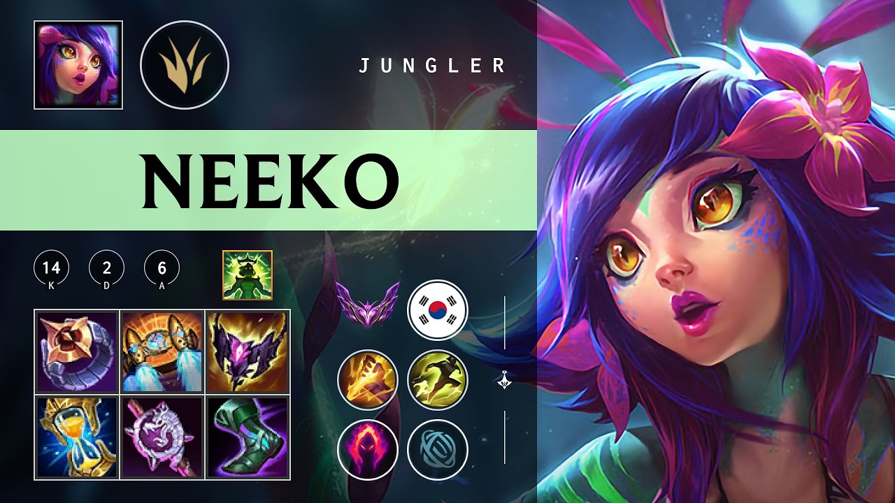Neeko Jungle vs Hecarim - KR Master Patch 26.05