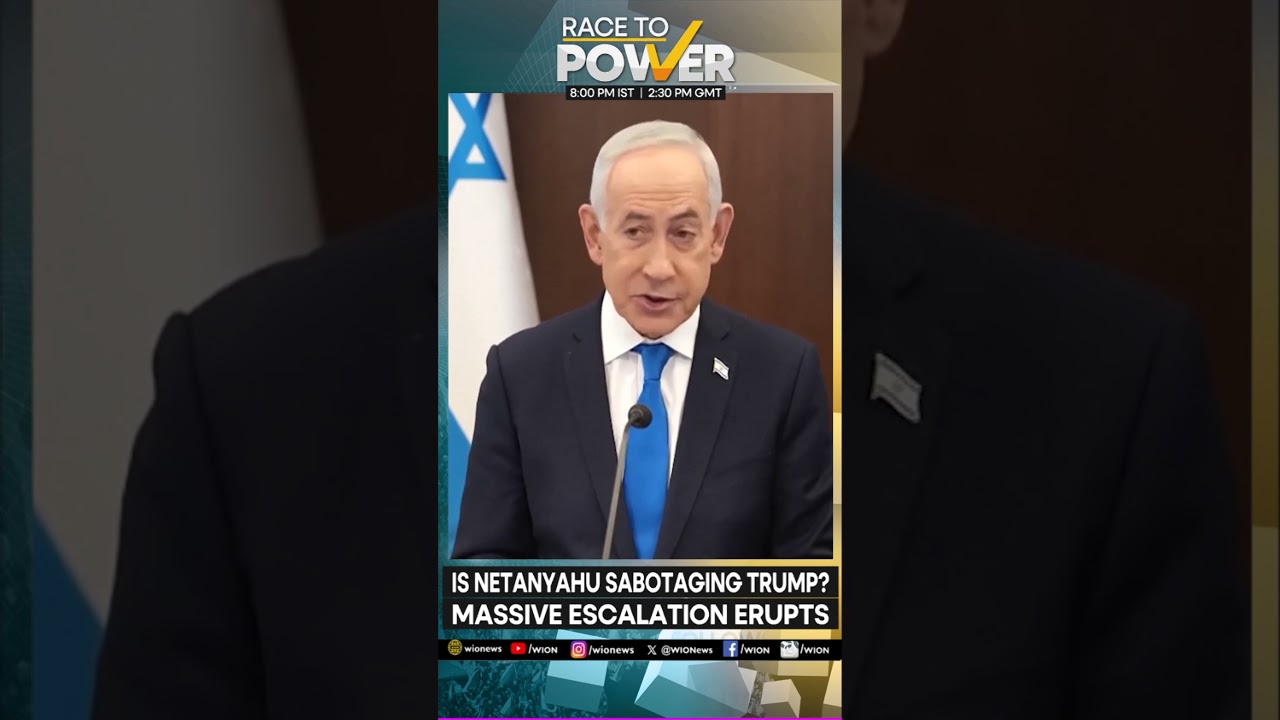 Is Netanyahu Sabotaging Trump? Massive Escalation Erupts | Race To Power