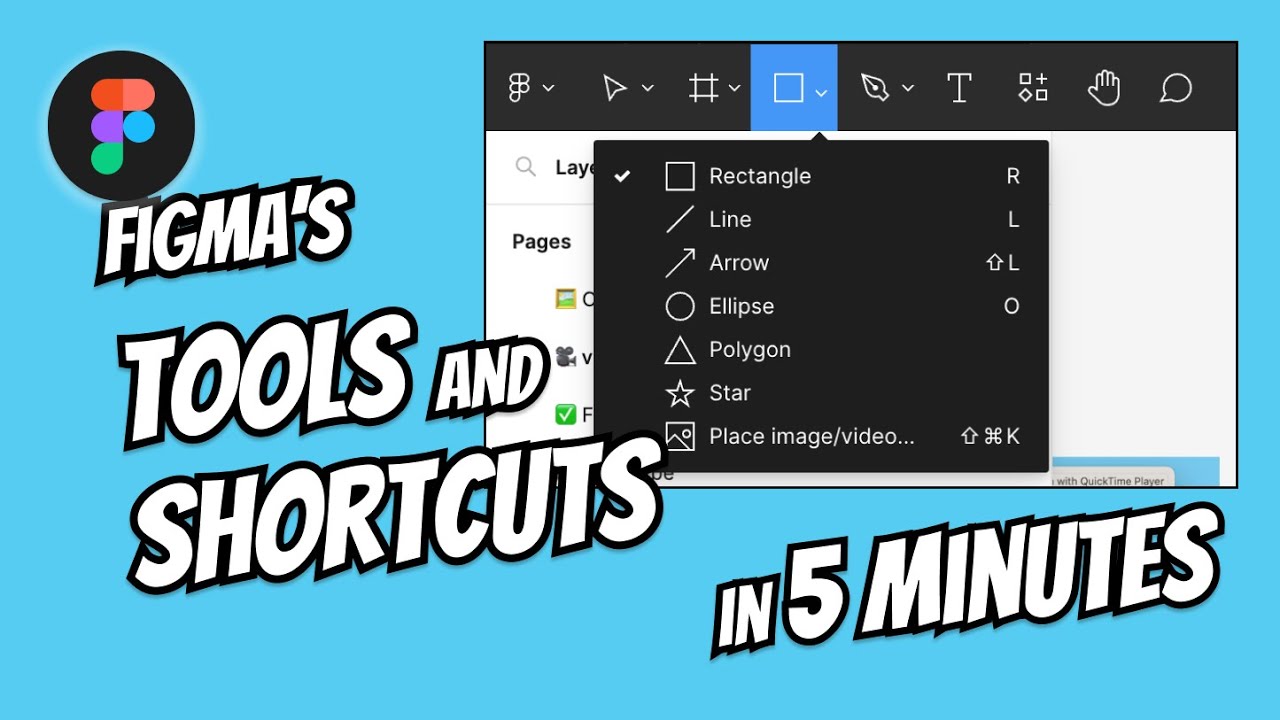 All Figma, No Bull 2: Tools and their keyboard shortcuts in 5 minutes