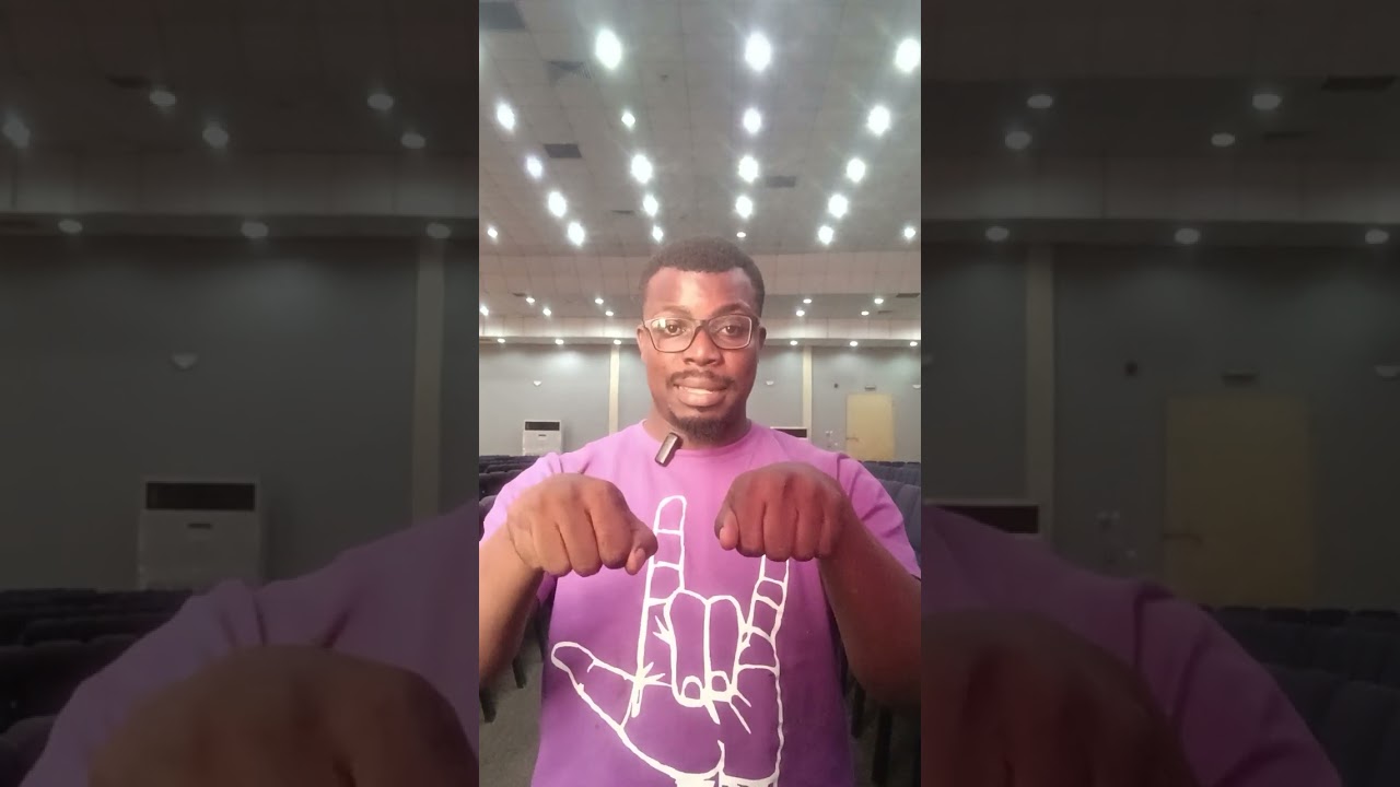 Exciting Nigerian Sign Language Signs