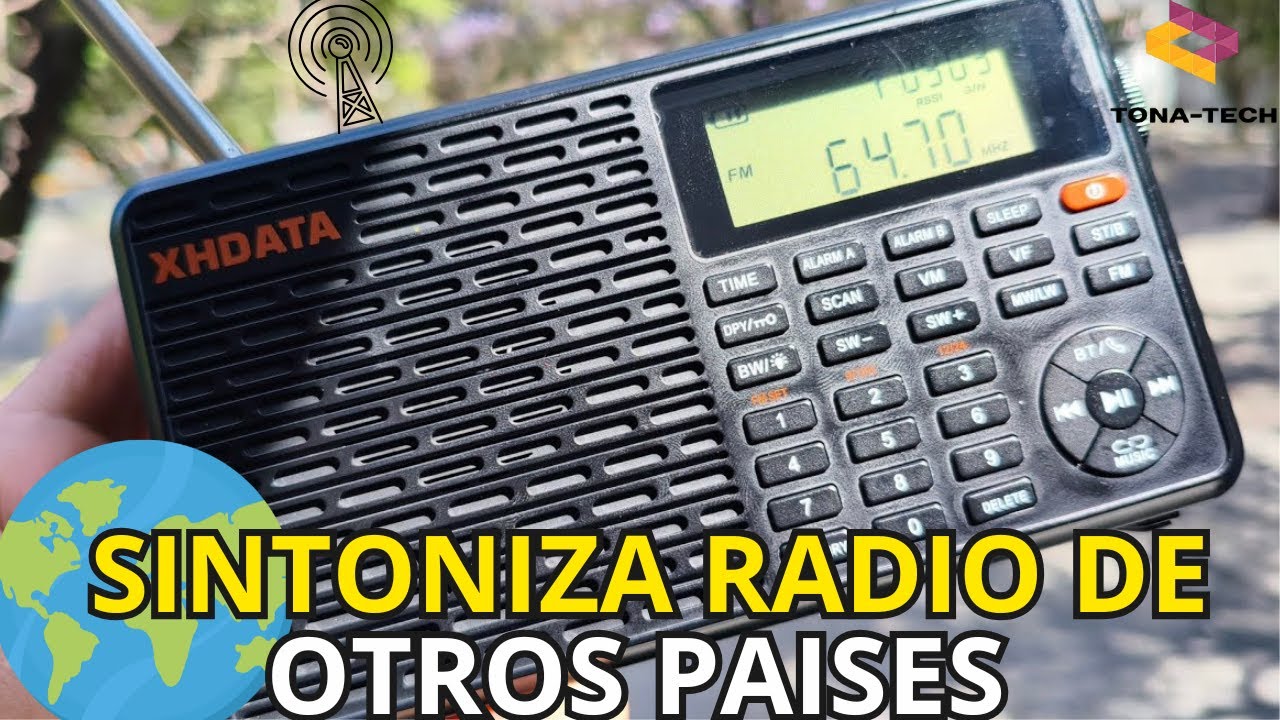 XHDATA D109: Ideal para Sobrevivientes y Entusiastas de la Radio