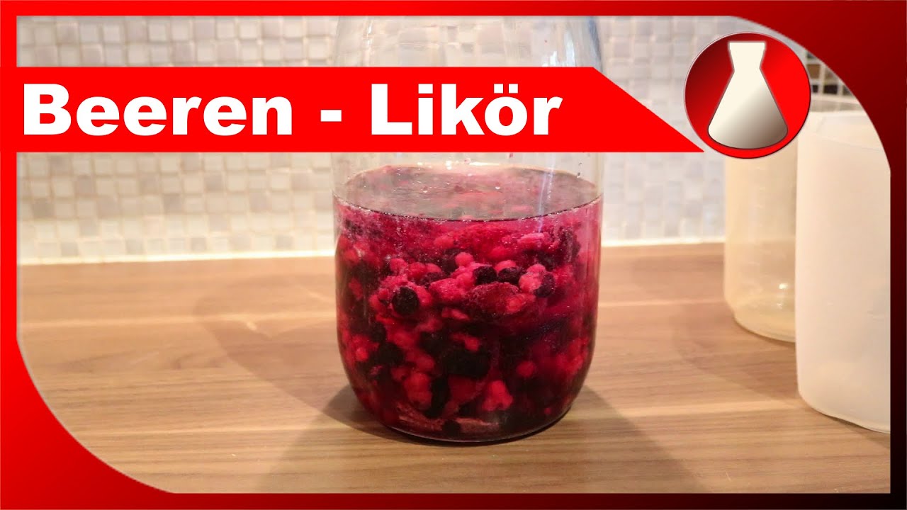 Beeren-Likör selber machen - Schnaps ansetzen leicht gemacht - Fermentastisch