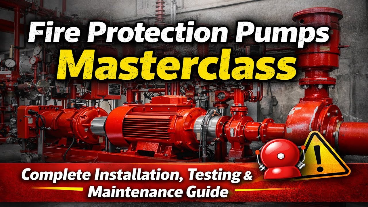Fire Protection Pumps Masterclass | Complete Installation, Testing & Maintenance Guide