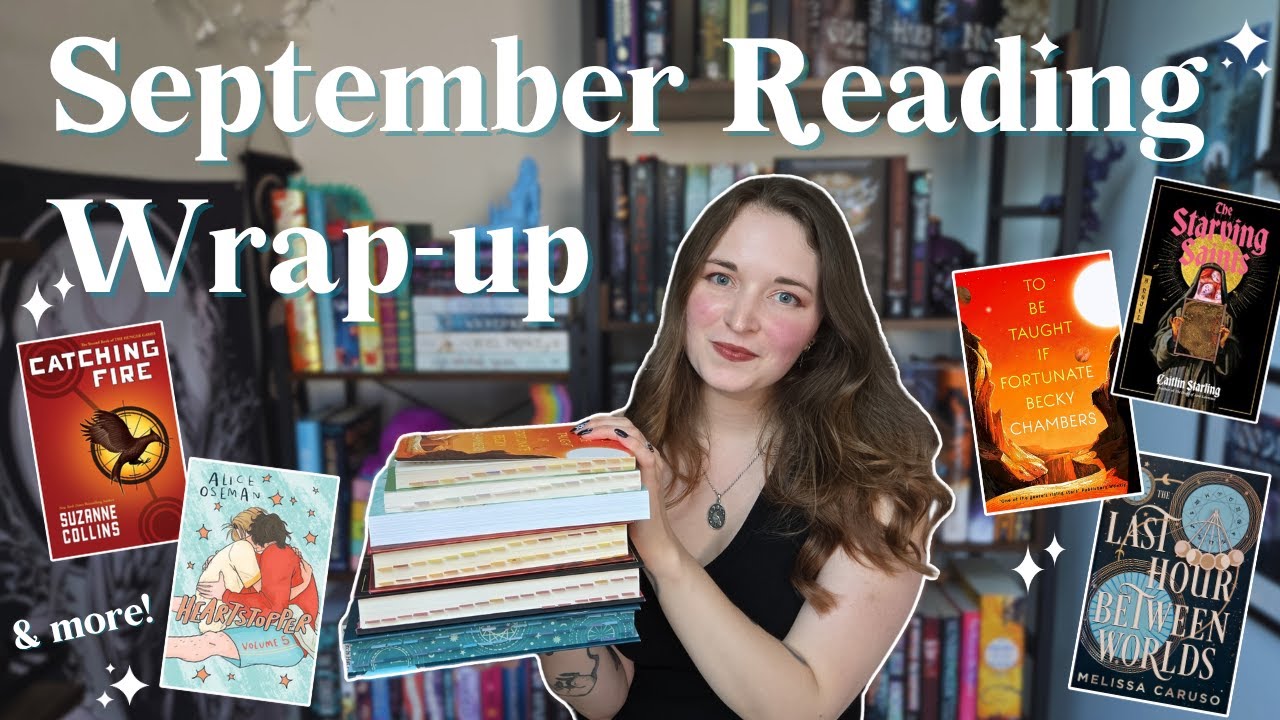 September reading wrap-up 📖 | A stacked reading month! 📚✨