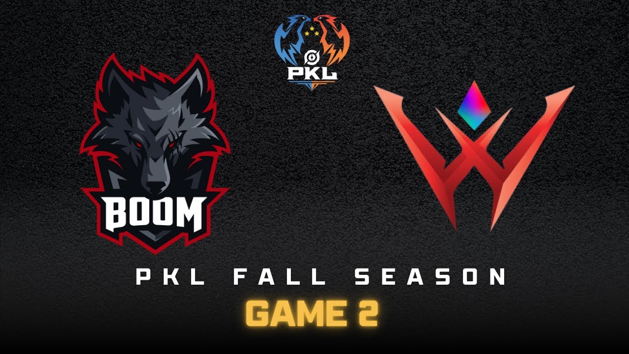 BOOM Esports vs WETRND Esports Game 2 | PKL Fall 2025 | Regular Season
