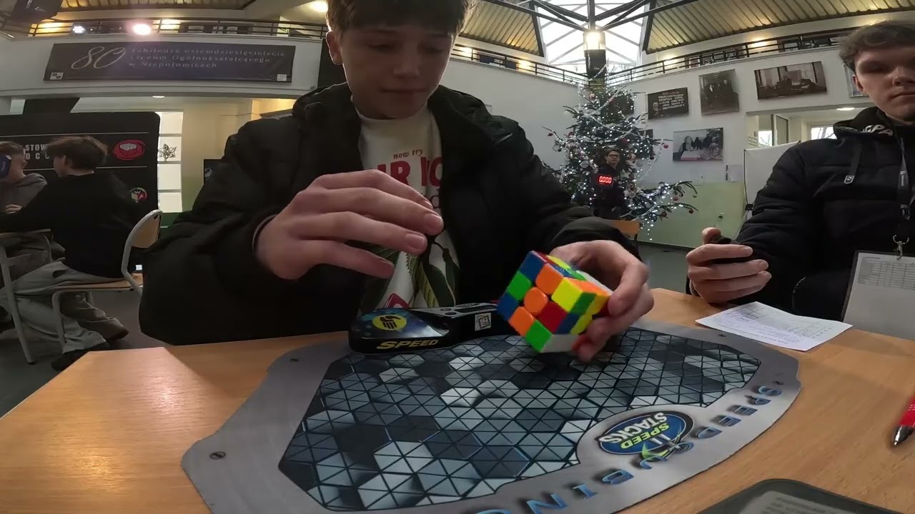 8.53 One - Handed National Record average !