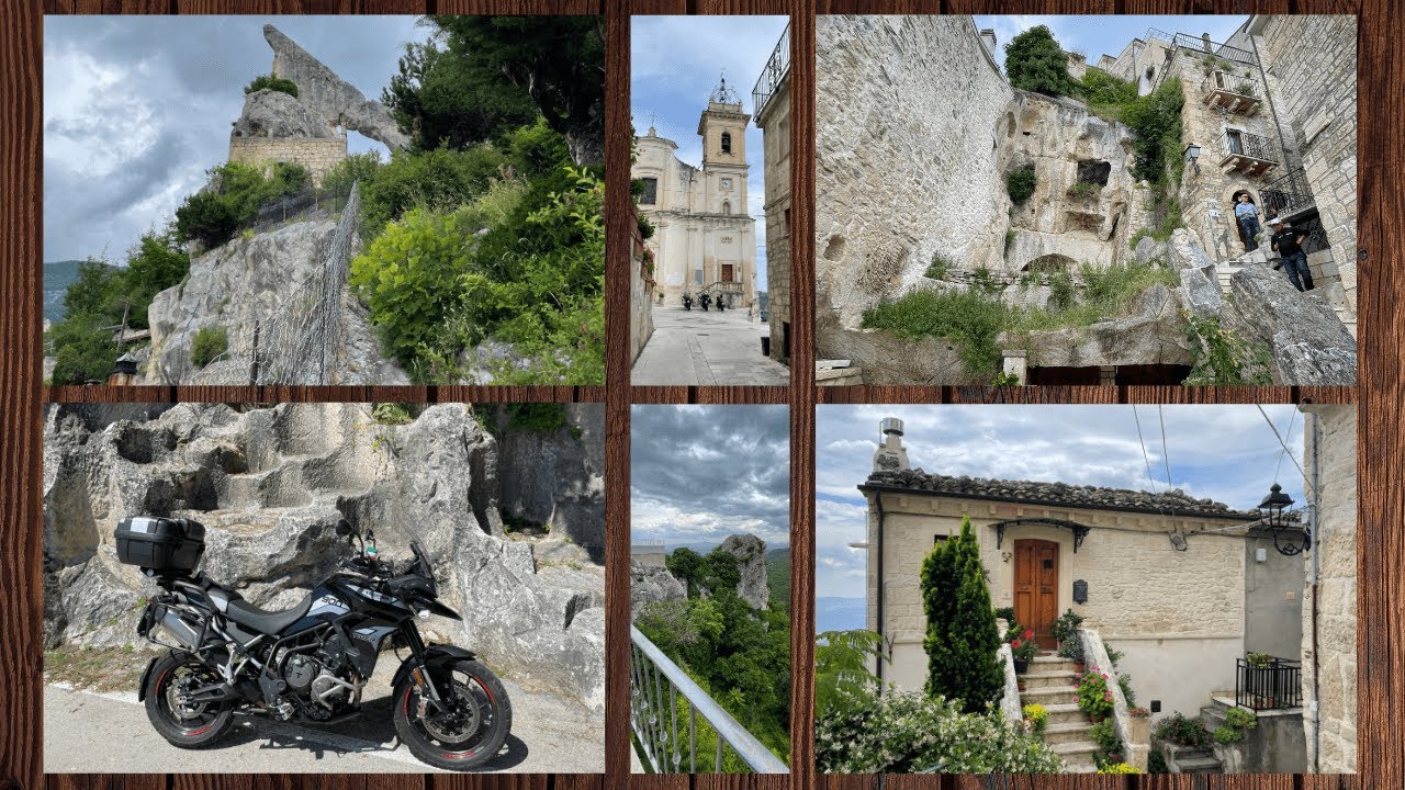 4K VIDEO - Pennapiedimonte (CH) - Abruzzo - Italy - Il borgo scavato nella roccia - Il Balzolo