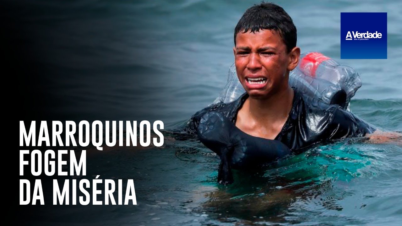 Jovem migrante marroquino toma atitude desesperada para chegar at&eacute; a Espanha