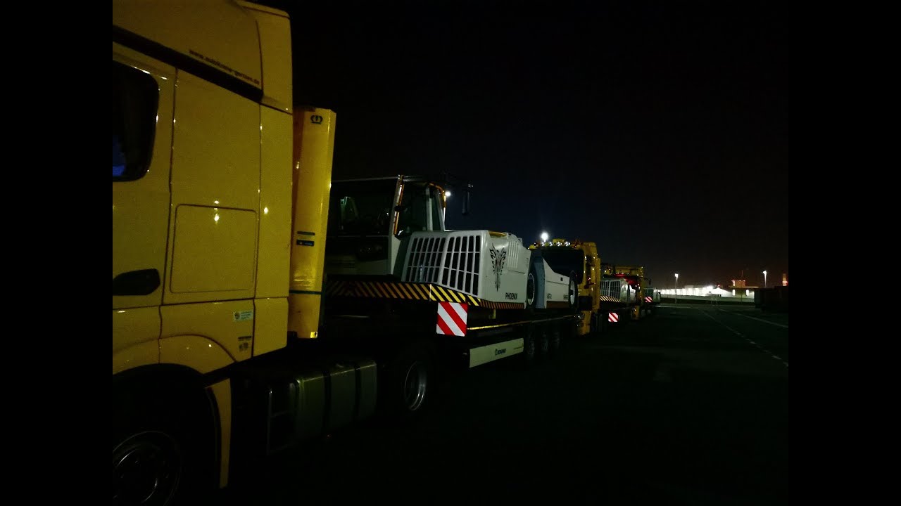 Schwertransport: Flugzeugschlepper | Jason Live