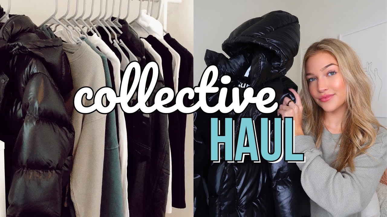 collective try-on haul: aritzia, urban, brandy, & more | maddie cidlik