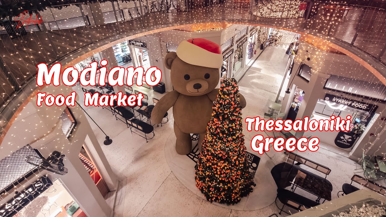 Greece Food Market Agora Modiano Thessaloniki new stores