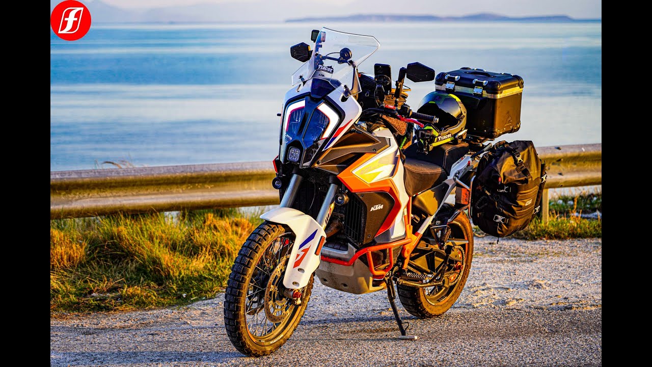 Οδηγώντας το νέο KTM 1290 R Super Adventure 2023 (4k)