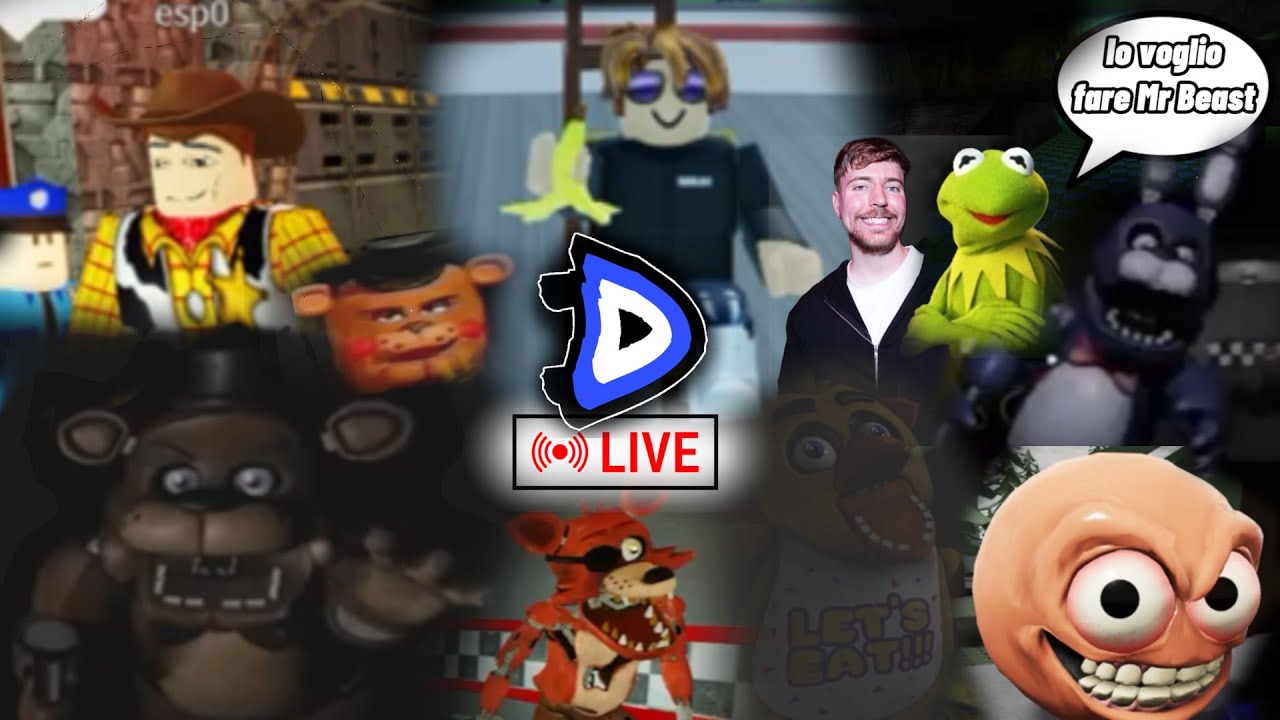 PAURE E FRITTI MISTI!! Roblox - Estratto Live