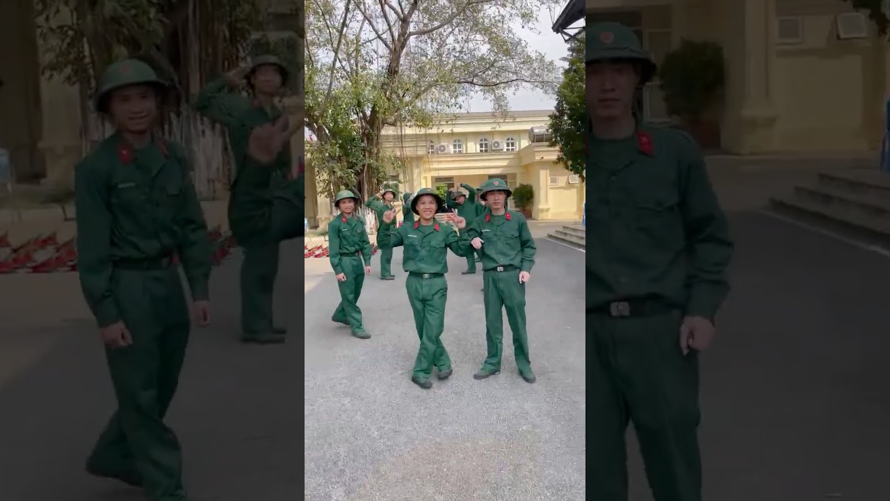 Giờ giải lao chill chill của chiến sĩ mới