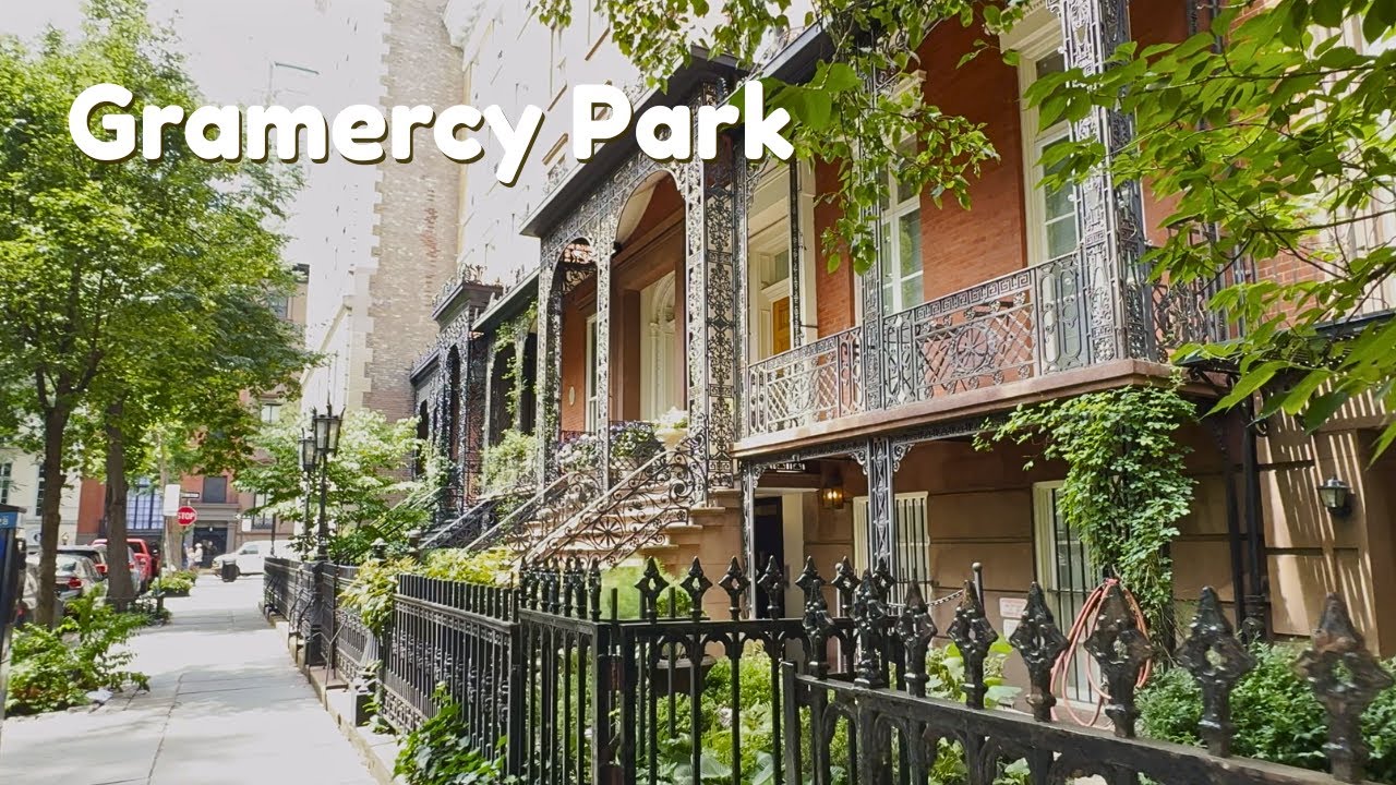 Walking through a rich New York neighbourhood | Gramercy Park 4K Walk