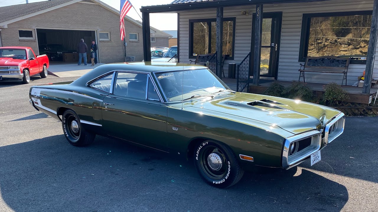 Test Drive 1970 Super bee 4 Speed SOLD $32,900 Maple Motors #1453
