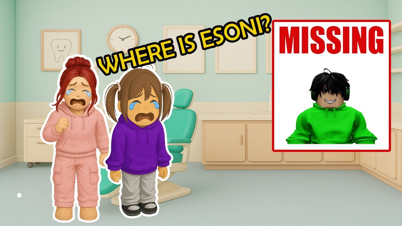 Nawawala si Esoni. Hinanap namin ni Maymay | Escape Evil Dentist(Obby) | Roblox