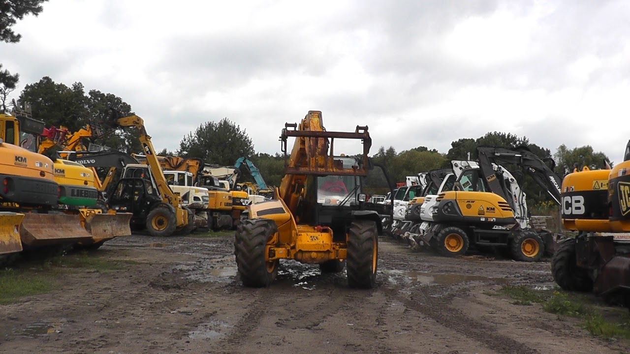 JCB 535-95 2002R ŁADOWARKA TELESKOPOWA KM MASZYNY BUDOWLANE WWW.KMRENT.PL 56-300 MILICZ