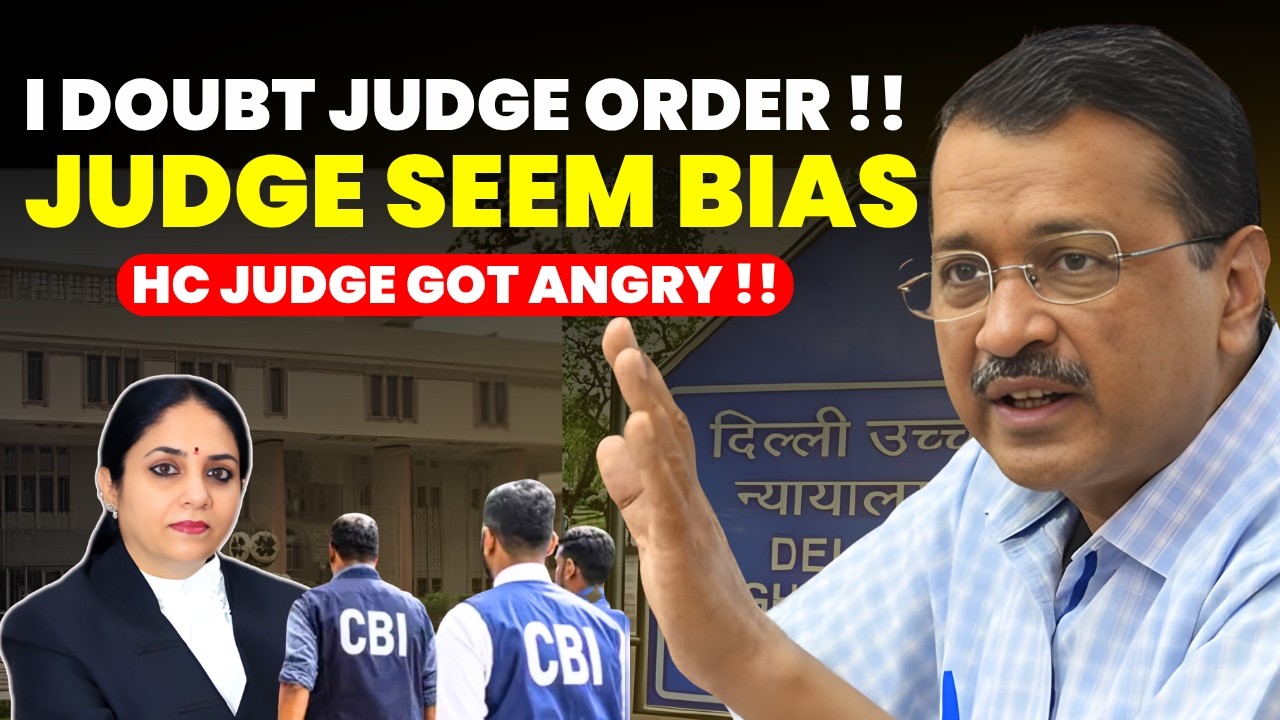 I DOUBT HC JUDGE ORDER...JUDGE SEEMS BIASED...HC ALLEGATION MADE JUDGE ANGRY #arvindkejriwal