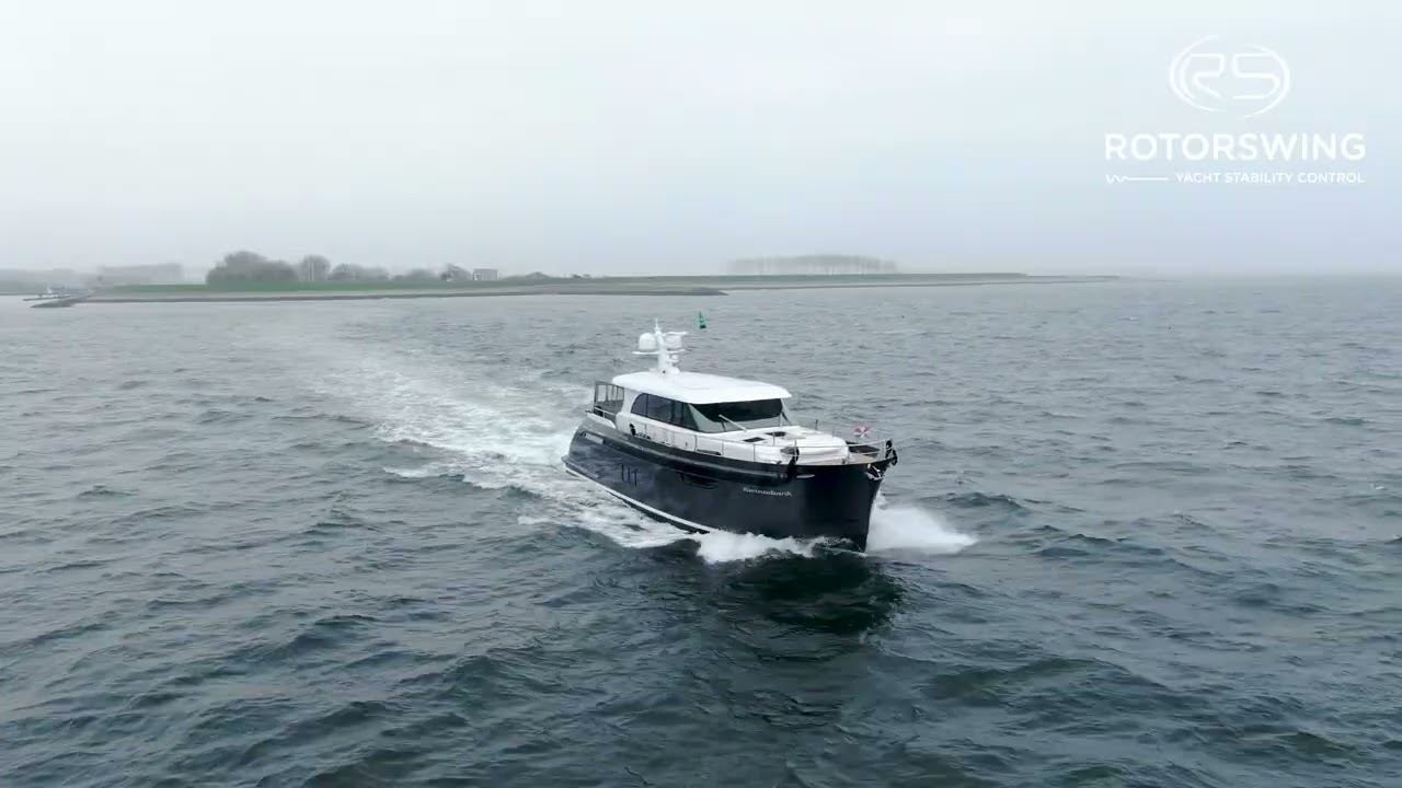 RotorSwing on 20 m Steeler yacht
