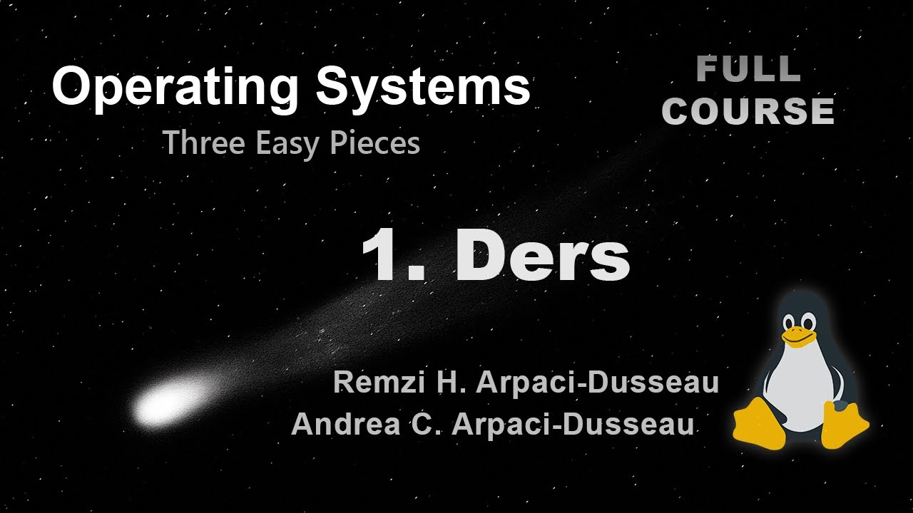 İşletim Sistemleri (1. Ders)