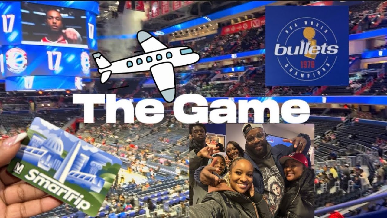 Flying to Maryland for my FIRST NBA GAME🏀✈️I