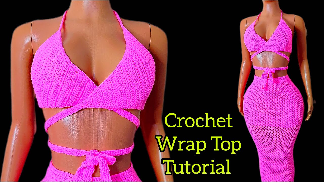 Easy Crochet Wrap Top Tutorial – Beginner Friendly Summer Top!